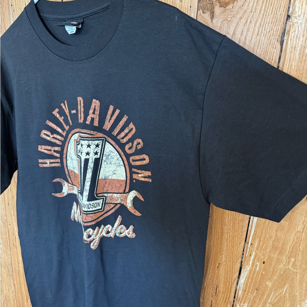Harley-Davidson Huntington Beach Graphic T-Shirt, Men’s Large, Black - Picture 2 of 11